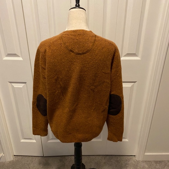 Men’s Black and Brown size L Lambswool mix - Picture 4 of 7